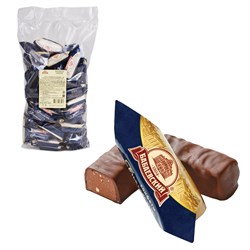 Конфеты шоколадные БАБАЕВСКИЙ с дробленым миндалем и вафельной крошкой, 1000 г, пакет, ББ12279 - фото 11519246