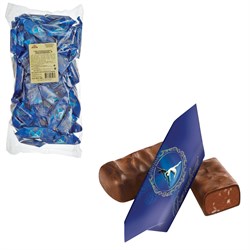 Конфеты шоколадные БАБАЕВСКИЙ "Вдохновение", пралине с дробленым фундуком, 1000 г, пакет, ББ12280 - фото 11519260