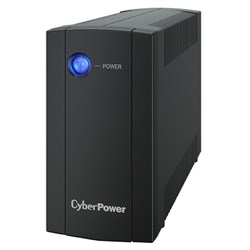 Источник бесперебойного питания CYBERPOWER UTC650E, 650 VA (360 W), 2 евророзетки - фото 11534892