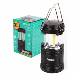 Фонарь туристический CAMELION 3Вт LED, питание 3xAAА (не в комплекте), контейнер и магнит, LED5632 - фото 11535637