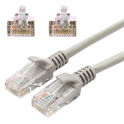 Кабель (патч-корд) UTP 5e категория, RJ-45, 20 м, CABLEXPERT, для подключения по локальной сети LAN, PP12-20M - фото 11580286