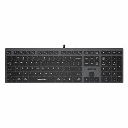 Клавиатура проводная A4TECH Fstyler FX50, USB, 109 кнопок, серая, 1624628 - фото 11580484