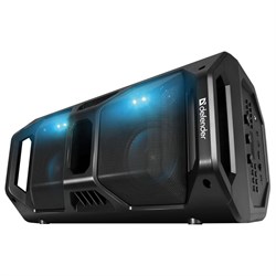 Колонка портативная DEFENDER Rage, 2.0, 50 Вт, Bluetooth, FM-тюнер, microSD, чёрная, 65109 - фото 11581550