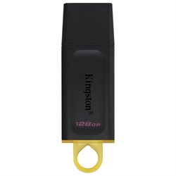 Флеш-диск 128GB KINGSTON DataTraveler Exodia, разъем USB 3.2, черный/желтый, DTX/128GB - фото 11582068