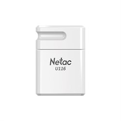 Флеш-диск 64 GB NETAC U116, USB 2.0, белый, NT03U116N-064G-20WH - фото 11582078