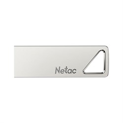 Флеш-диск 64 GB NETAC U326, USB 2.0, металлический корпус, серебристый, NT03U326N-064G-20PN - фото 11582155