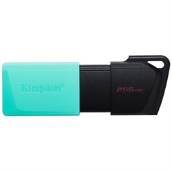 Флеш-диск 256GB KINGSTON DataTraveler Exodia M, разъем USB 3.2, черный/зеленый, DTXM/256GB - фото 11582240