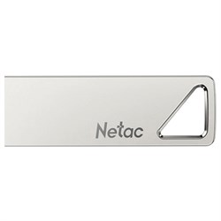 Флеш-диск 16GB NETAC U326, USB 2.0, металлический корпус, серебристый, NT03U326N-016G-20PN - фото 11582246