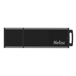 Флеш-диск 64GB NETAC U351, USB 3.0, черный, NT03U351N-064G-30BK - фото 11582262