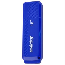 Флеш-диск 16 GB, SMARTBUY Dock, USB 2.0, синий, SB16GBDK-B - фото 11582266