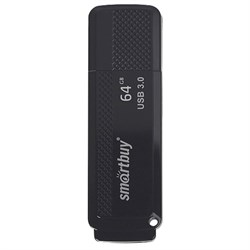 Флеш-диск 64 GB SMARTBUY Dock USB 3.0, черный, SB64GBDK-K3 - фото 11582359
