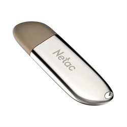 Флеш-диск 16 GB NETAC U352, USB 2.0, металлический корпус, серебристый, NT03U352N-016G-20PN 101010513695 - фото 11582364