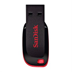 Флеш-диск 128 GB, SANDISK Cruzer Blade, USB 2.0, черный, SDCZ50-128G-B35 101010512233 - фото 11582603