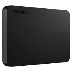 Внешний жесткий диск TOSHIBA Canvio Basics 2TB, 2.5", USB 3.0, черный, HDTB420EK3AA - фото 11582608