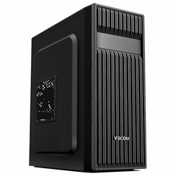 Системный блок VECOM INTEL Core i3-12100 3,3 ГГц / 8 Gb / 256 Gb SSD / DOS / черный - фото 11584174