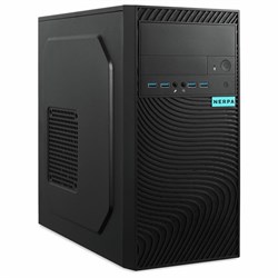 Системный блок NERPA INTEL Celeron G5900 3,5 ГГц / 8 Gb / 1 Tb / Windows 10 Pro / черный - фото 11584186