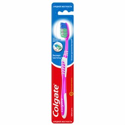 Зубная щетка COLGATE "Эксперт чистоты", средней жесткости, 5900273001566 - фото 11591103