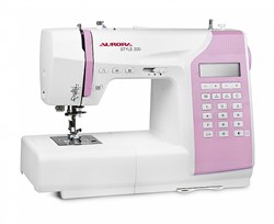 Швейная машина Aurora Style 200 (электронная, 197 операций, горизонтальный челнок, петля автомат) - фото 5657145