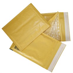 Конверт-пакеты с прослойкой из пузырчатой пленки (250х350 мм), крафт-бумага, отрывная полоса, КОМПЛЕКТ 10 шт., G/4-G.10 - фото 9982403