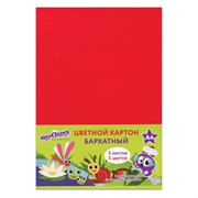 Картон цветной А4 БАРХАТНЫЙ, 5 листов 5 цветов, 180 г/м2, ЮНЛАНДИЯ, "ЮНЛАНДИК НА ОЗЕРЕ", 128975 101010128975