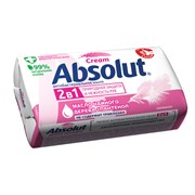 Мыло туалетное антибактериальное 90 г ABSOLUT (Абсолют) "Нежное", не содержит триклозан, 6058, 6001,6058 101010600589