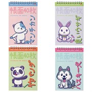 Блокнот А5, 40 л, гребень, картон, клетка, АЛЬТ, KAWAII ANIMALS (4 вида), 3-40-729 101010116381