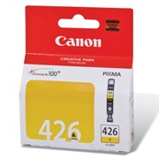 Картридж струйный CANON (CLI-426Y) Pixma MG5140/MG5240/MG6140/MG8140, желтый, оригинальный, 446 стр., 4559B001 101010360865