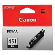 Картридж струйный CANON (CLI-451Bk) Pixma iP7240 и другие, черный, оригинальный, 6523B001 101010361132