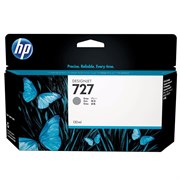 Картридж струйный для плоттера HP (B3P24A) Designjet T920/1500, №727, серый, 130 мл, оригинальный 101010361329