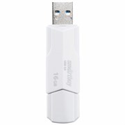 Флеш-диск 16 GB SMARTBUY Clue USB 2.0, белый, SB16GBCLU-W 101010513785