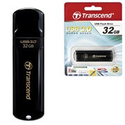 Флеш-диск 32 GB, TRANSCEND Jetflash 700, USB 3.0, черный, TS32GJF700 101010510547