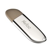 Флеш-диск 16 GB NETAC U352, USB 2.0, металлический корпус, серебристый, NT03U352N-016G-20PN 101010513695