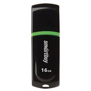 Флеш-диск 16 GB, SMARTBUY Paean, USB 2.0, черный, SB16GBPN-K 101010512769