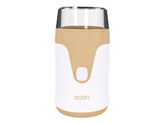 Кофемолка ECON ECO-1511CG (белый с бежевым, 60г, импульсный режим)