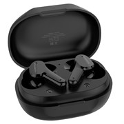 Наушники Harper HB-555 black (Bluetooth 5.0, Type-C, беспроводные, голосовой помощник, шумоподавлени