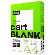 Бумага для цветной лазерной печати А4, ПЛОТНАЯ 160 г/м2, 250 л., CARTBLANK DIGI, 145% (CIE) 101010115262