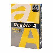 Бумага цветная DOUBLE A, А4, 80 г/м2, 500 л., интенсив, солнечно-желтый