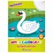 Картон белый А4 немелованный, 10 листов, в папке, ЮНЛАНДИЯ, 200х290 мм, "Лебедь", 115639 101010115639 - фото 10001395