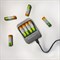 Батарейки аккумуляторные GP, АА (HR6), Ni-Mh, 2600 mAh, 4 шт. (ПРОМО 3+1), блистер, 270AAHC3/1-2CR4 - фото 10123652