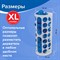 Держатель контейнер корзина XL для пакетов, мешков, бахил, 45х16х13 см, комплект крепежа, PREMIUM, 608283 101010608283 - фото 10700211