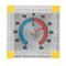 Термометр оконный биметаллический, крепление на липучку, диапазон от -50 до +50°C, ПТЗ, ТББ - фото 10720373