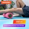 Ролик массажный для йоги и фитнеса 26х8 см, EVA, розовый, с выступами, DASWERK, 680019 - фото 11387490