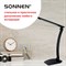 Настольная лампа-светильник SONNEN PH-307, на подставке, светодиодная, 9 Вт, пластик, черный, 236684 - фото 11388073
