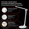 Настольная лампа-светильник SONNEN PH-309, подставка, LED, 10 Вт, металлический корпус, белый, 236689 - фото 11388076