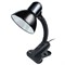 Настольная лампа-светильник SONNEN OU-108, на прищепке, цоколь Е27, черный, 236679 - фото 11388287