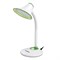 Настольная лампа-светильник SONNEN OU-608, на подставке, светодиодная, 5 Вт, белый/зеленый, 236670 - фото 11388328