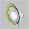 Настольная лампа-светильник SONNEN OU-608, на подставке, светодиодная, 5 Вт, белый/зеленый, 236670 - фото 11388335