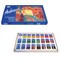 Краски акварельные художественные ГАММА "Студия", 24 цвета, кювета 2,5 мл, картонная коробка, 215001 - фото 11575618