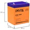 Аккумуляторная батарея для ИБП любых торговых марок, 12 В, 5 Ач, 90х70х101 мм, DELTA, DTM 1205 - фото 11579515