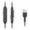 Наушники с микрофоном (гарнитура) A4TECH Fstyler FH100U, проводные, 2 м, USB, черные, 1774509 - фото 11579850